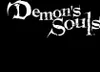 The image displays the title of the game "Demon's Souls" in a stylized, white font against a black background. The font has a cracked, distressed appearance. Produktbild-Vorschau