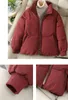 ASKSA Damen Daunenjacke Dicke Warm Kurz Steppjacke Produktbild-Vorschau 6