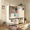 Kinderregal mit Maltafel, 2 Schubladen mit Rollen, Produktbild-Vorschau 2