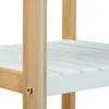 Relaxdays Regal mit 4 Fächern, HxBxT: 110x33x34cm, Badregal Produktbild-Vorschau 8