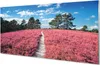 Glasbilder 120x60 Wandkunst Field heathers Produktbild-Vorschau 1