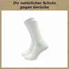 Gawilo  Arztsocken aus 100% Baumwolle in weiß mit Rippe | Produktbild-Vorschau 6