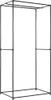 vidaXL Kleiderschrank Creme 75×50×160 cm Produktbild-Vorschau 4