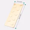A wooden ramp with climbing holds, with dimensions indicated. Voir les images du produit
