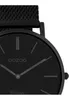 Oozoo Armbanduhr schwarz Metall matt Timepieces Damen Produktbild-Vorschau 3