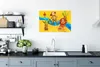 MuchoWow® Poster Affe - Löwe - Dschungel - Wasser 90x60 cm Produktbild-Vorschau 3
