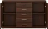 Sideboard 140 cm Nussbaum IMPERIA-129 Produktbild-Vorschau 3