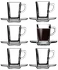 12tlg. Set Espressotassen mit Unterteller Carre Produktbild-Vorschau 1