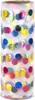 Tüll Stoff Rolle mit Punkten 15cm x 9m Weiß / Bunt Produktbild-Vorschau 3