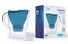 A water filter jug and its packaging are displayed side-by-side against a white background. Náhled obrázku produktu