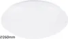 A white, round ceiling light is shown against a white background. The diameter of the light is indicated as 260mm. Náhľad obrázku produktu