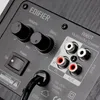 Close-up of the back panel of a speaker, showing controls and connectors. Produktbild-Vorschau