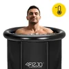 4FIZJO Přenosný sud na otužování 320 L, černý Náhled obrázku produktu 10