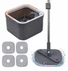 Set di mocio e secchio Relaxdays, secchio da 6 litri con Anteprima dell’immagine prodotto 1