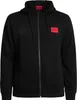 HUGO Daple212 Kapuzenpullover mit Reißverschluss, Schwarz Produktbild-Vorschau 15