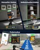 CIGMAN CM-S04 Laser a croce 4x360° verde con app e display Anteprima dell’immagine prodotto 4