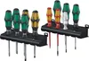 Two black tool racks holding sets of screwdrivers. Produktbild-Vorschau