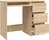 vidaXL Schreibtisch Sonoma-Eiche 90x45x76 cm Holzwerkstoff Produktbild-Vorschau 16