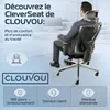 CLOUVOU CleverSeat chaise de bureau, ergonomique, fauteuil Voir les images du produit 10