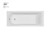 BADLAND Badewanne Rechteck Shea SLIM 140x70 Rand 15mm mit Produktbild-Vorschau 5