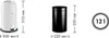 Wesco Loft Kickmaster Junior 12 Liter - Weiß matt Produktbild-Vorschau 7