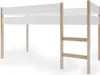 FURNLUX Hochbett Grott Weiss 90x200cm / Hauptfarbe: Weiß / Produktbild-Vorschau 1
