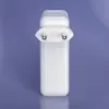 A white Apple MacBook Pro charger is shown against a light purple background. Produktbild-Vorschau
