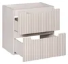 Szafka Łazienkowa 60 Cm Kaszmir Mat Szuflady Ryflowana Mdf Podgląd zdjęcia produktu 4