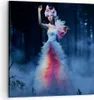 Bild auf Leinwand - Leinwandbild - Frau Geheimnis Nacht Produktbild-Vorschau 1