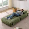 Rozkładana sofa z sztruksu 2 w 1 z regulowanym oparciem, Podgląd zdjęcia produktu 10