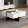Tavolino – finitura lucida, dimensioni 70x70x35 cm, con Anteprima dell’immagine prodotto 4