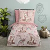 Duvet cover Good Morning 135x200 + 1* 80x80 cm - bambi deer Produktbild-Vorschau 3