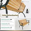 Gartenbank MADEIRA aus Holz & Gusseisen | 2-Sitzer | Produktbild-Vorschau 6