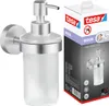 tesa MOON Seifenspender, satiniertes Glas und verchromter Produktbild-Vorschau 1