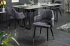 riess-ambiente Design Stuhl PARIS grau Samt mit Armlehnen Produktbild-Vorschau 2