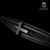 UNIQAL | Herren Lederarmband Kreuz "HEAVEN" geflochten Produktbild-Vorschau 5