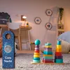 Gute Nacht - guten Morgen Mond und Sonne Türhänger 10er Set Produktbild-Vorschau 3