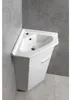 Keramik-Waschtisch für die Ecke, 41x41 cm, für Möbel Produktbild-Vorschau 3