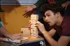People playing Jenga Produktbild-Vorschau
