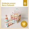 Bieco Motorikwürfel Berry nachhaltiges Holz  | Spielwürfel Produktbild-Vorschau 6