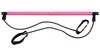 Pilates Sticks barre de fitness avec caoutchouc rose Voir les images du produit 1