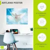 ARTland Poster Taube mit ausgebreiteten Flügeln Größe: Produktbild-Vorschau 3