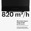 Klarstein Velaire digestoř 60 cm - digestoř, 820 m³/h Náhled obrázku produktu 4