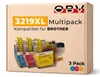 Brother LC-3219XL kompatible Druckerpatronen 3er Set - Produktbild-Vorschau 1