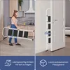 LARS360 Metall Leiter 4 Stufen Klappleiter Tritthocker Produktbild-Vorschau 4