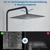 DERW 10 Zoll Regendusche Duschkopf (25 x 25 cm), Edelstahl Produktbild-Vorschau 7