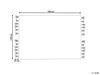 BELIANI Kuscheldecke Beige und Orange Baumwolle 130 x 180 Produktbild-Vorschau 3