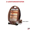 EUROtops Infrarot-Heizstrahler 800 W – 2 Heizstufen, Timer, Produktbild-Vorschau 7