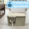 2er Set Hundehütte Katzenhütte Hundehöhle für kleine Hunde Produktbild-Vorschau 7
