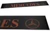 Spatlap voor Mercedes-oplegger rood op zwart | 40x240cm Productafbeelding-voorbeeld 3